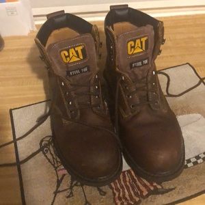 Caterpillar still toe boots